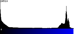 Blue Histogram