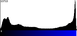 Blue Histogram