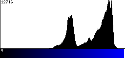 Blue Histogram