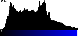 Blue Histogram