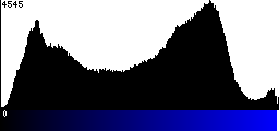Blue Histogram