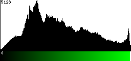 Green Histogram