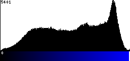 Blue Histogram