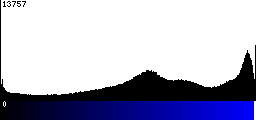 Blue Histogram