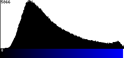 Blue Histogram