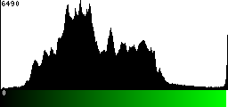 Green Histogram