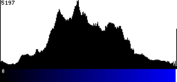 Blue Histogram