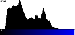 Blue Histogram