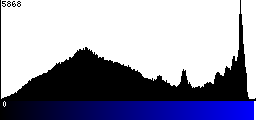 Blue Histogram