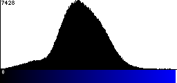 Blue Histogram