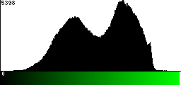 Green Histogram