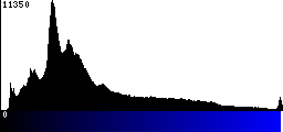 Blue Histogram