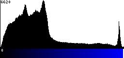 Blue Histogram