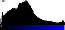 Blue Histogram