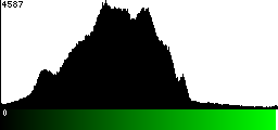 Green Histogram