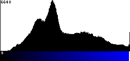 Blue Histogram