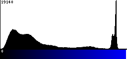 Blue Histogram