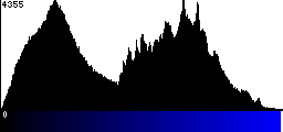 Blue Histogram