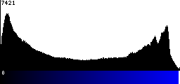 Blue Histogram