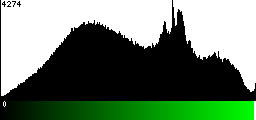 Green Histogram