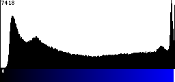 Blue Histogram