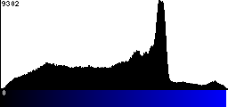 Blue Histogram