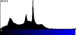 Blue Histogram