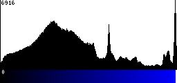 Blue Histogram