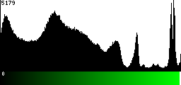 Green Histogram