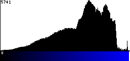 Blue Histogram