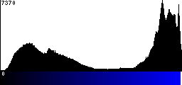 Blue Histogram