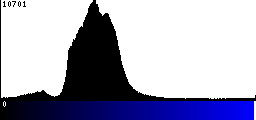Blue Histogram