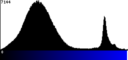 Blue Histogram