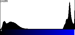 Blue Histogram