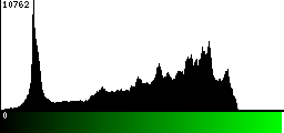 Green Histogram