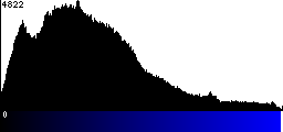 Blue Histogram