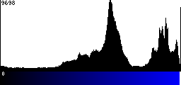 Blue Histogram