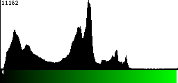 Green Histogram