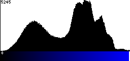 Blue Histogram