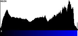 Blue Histogram