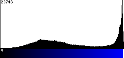 Blue Histogram