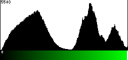 Green Histogram