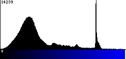Blue Histogram