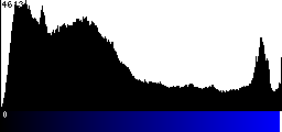 Blue Histogram