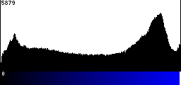 Blue Histogram