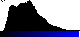 Blue Histogram