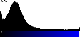Blue Histogram