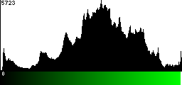 Green Histogram