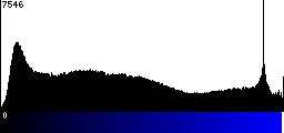 Blue Histogram