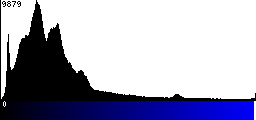 Blue Histogram
